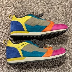 Merrell Multicolor Sneakers - Pink, Blue, Yellow, Orange, Gray